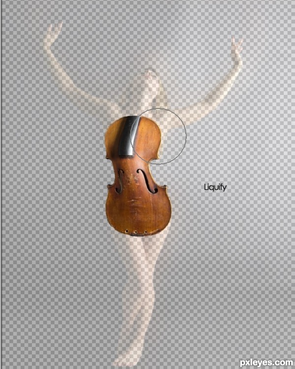 Creation of Violon: Step 5