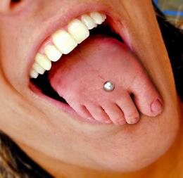 Foot Tongue