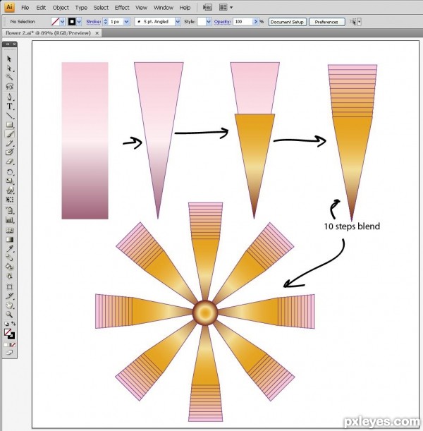 Creation of After the Rain: Step 2