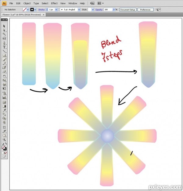 Creation of After the Rain: Step 3