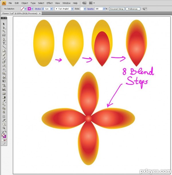 Creation of After the Rain: Step 7