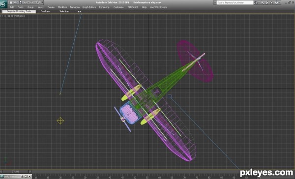 Creation of 1929 Travel Air Mystery Ship: Step 1