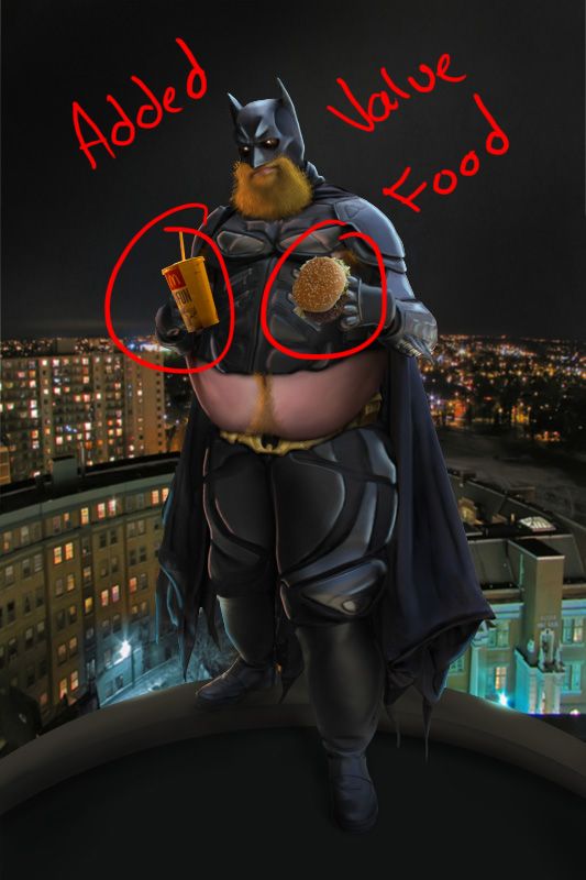 Creation of Fat Bat: Step 14