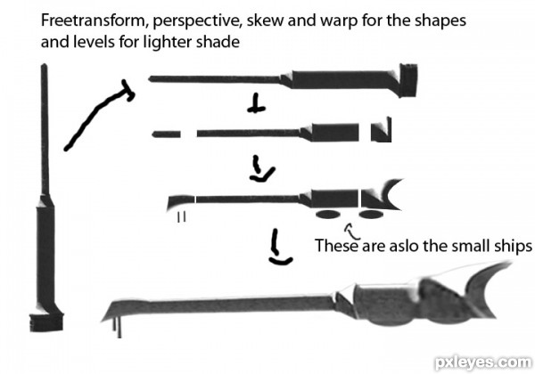 Creation of Andromeda: Step 23