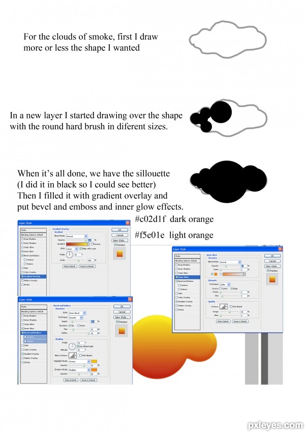 Creation of Orange invasion: Step 4