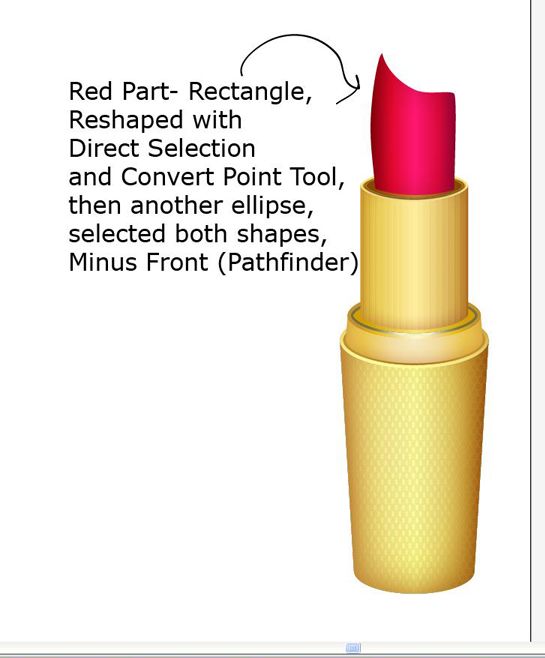 Creation of Lipstick: Step 6