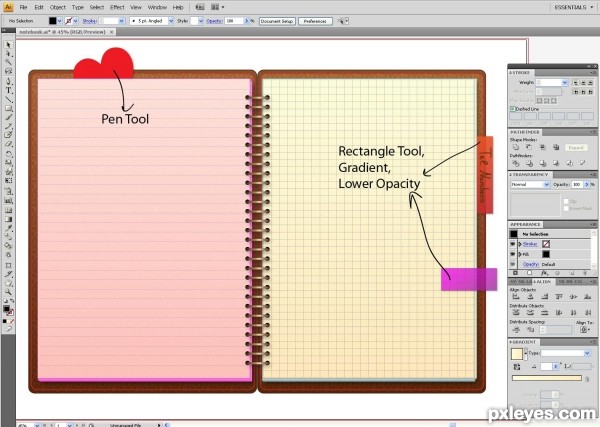 Creation of Note-book: Step 4