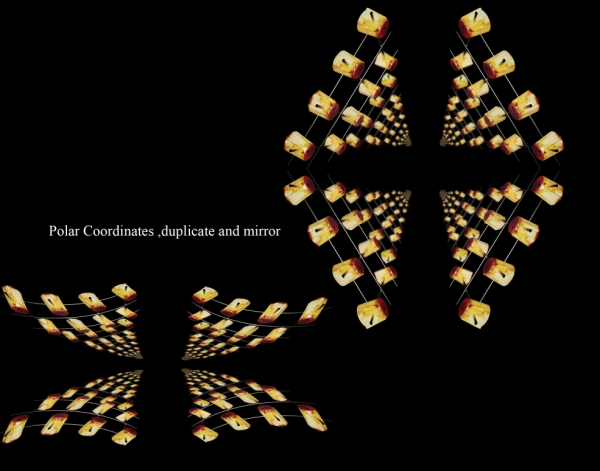 Creation of kaleidoscope: Step 4