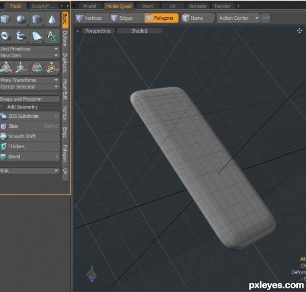 Creation of Mobile corrosion: Step 2