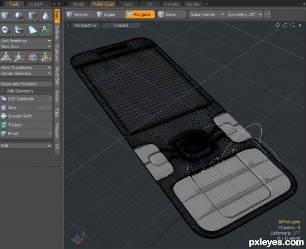 Creation of Mobile corrosion: Step 4