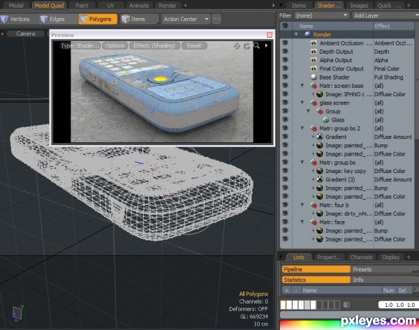 Creation of Mobile corrosion: Step 10