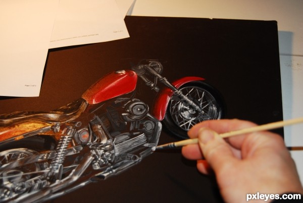 Creation of biker: Step 3