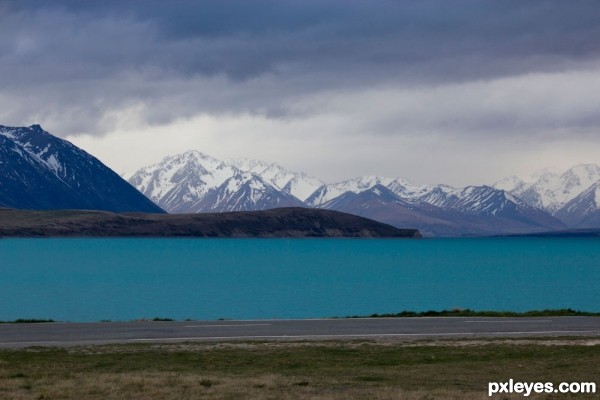 Creation of Lake Tekapo: Step 1