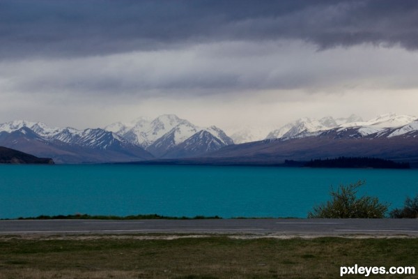 Creation of Lake Tekapo: Step 2