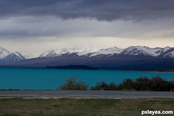 Creation of Lake Tekapo: Step 3