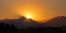 Sunrise in Fethyie, Turkey