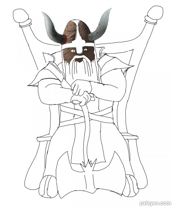 Creation of The Dwarf King: Step 3