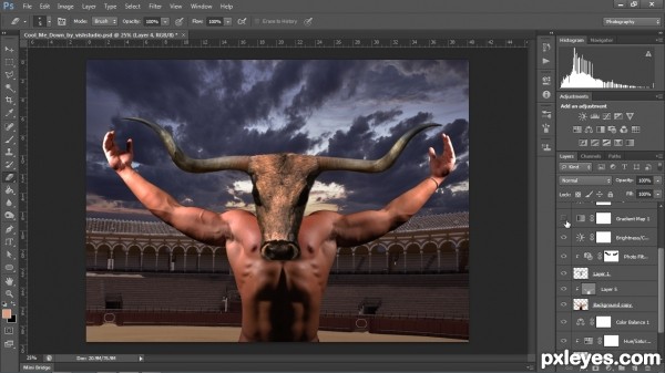 Creation of Minotaur: Step 5