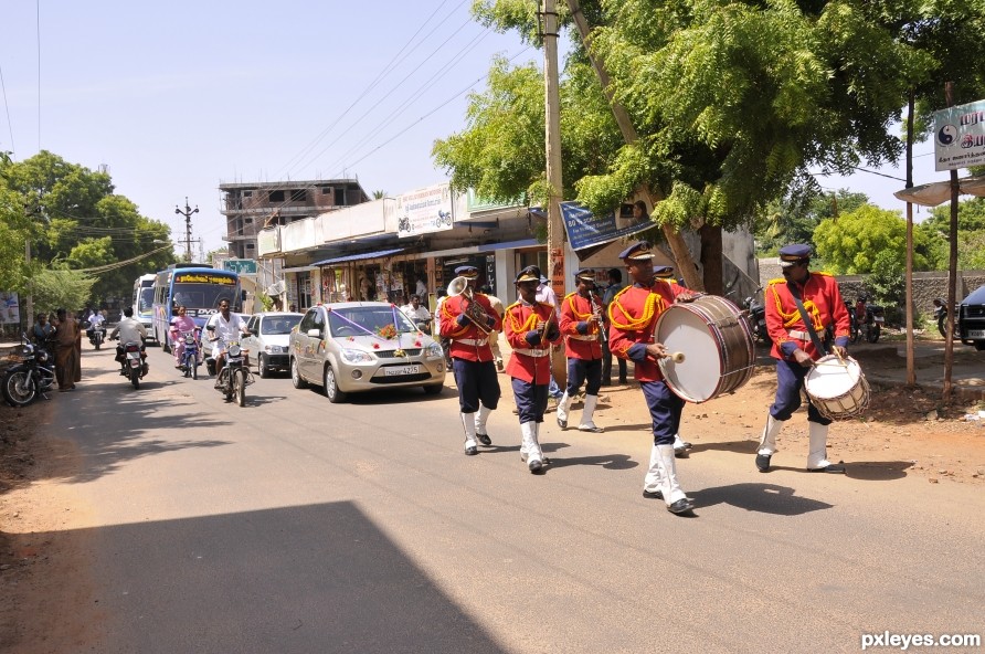 Wedding procession