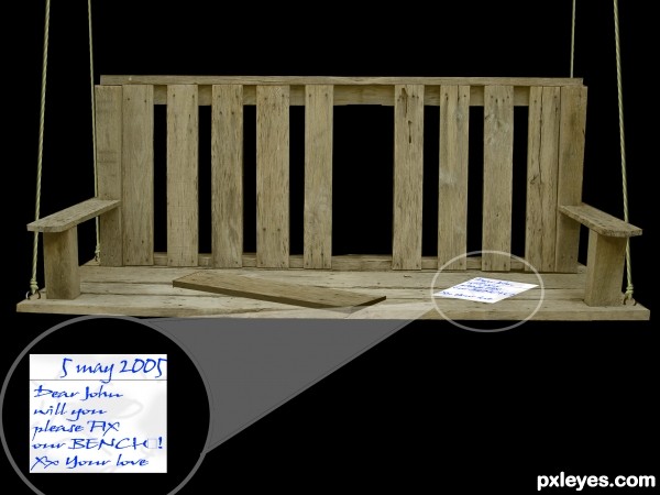 Creation of Broken Bench: Step 3