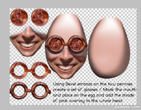 Creation of Penny Eyes: Step 7