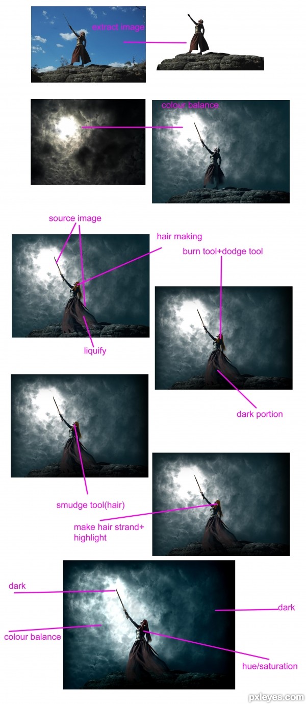 Creation of storm warrior: Step 1