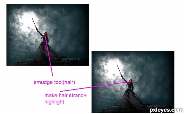 Creation of storm warrior: Step 4