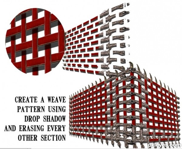 Creation of The Sword and Raven Building: Step 7