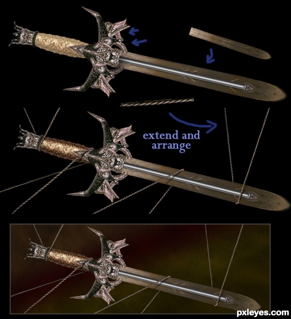 Creation of New Sword: Step 4