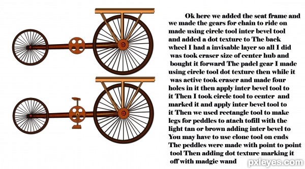 Creation of Three Wheel Delivery Bike: Step 7