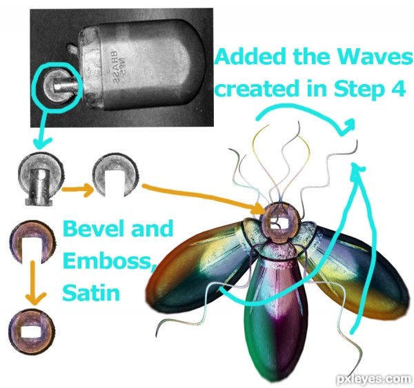 Creation of Caterpillar: Step 11