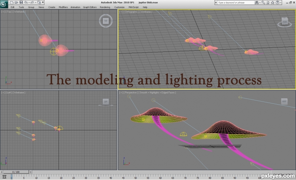 Creation of beneath The Io Moon: Step 2