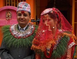 Husband and Wife - Wedding Day