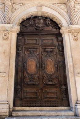 In the old streets of Ancona