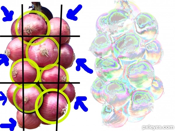 Creation of inside bubble: Step 2