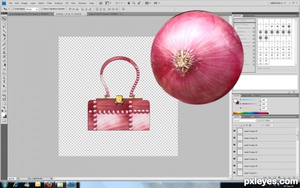 Creation of Favorite Purse: Step 5