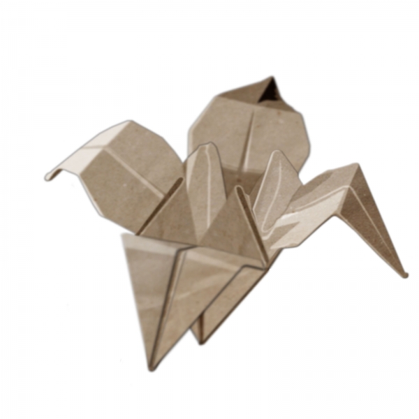 Creation of origami flower: Step 2