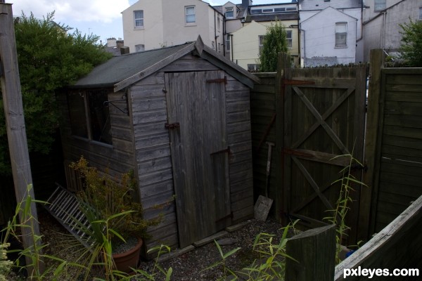 Creation of Garden Shed: Step 3