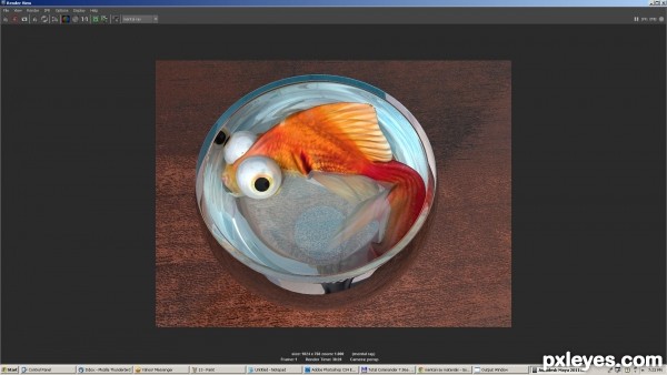 Creation of Goldfish: Step 14