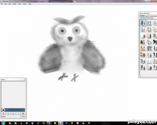 Creation of whooo: Step 2