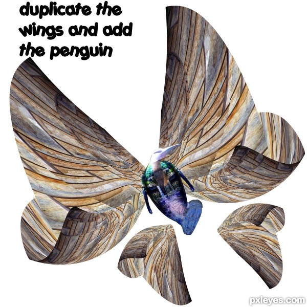 Creation of Penguin Dreams: Step 7