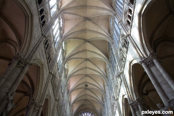 Creation of Amiens Cathedrale: Step 8