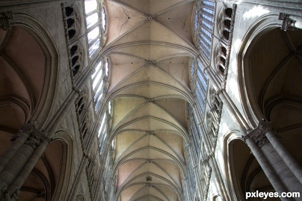 Creation of Amiens Cathedrale: Step 9