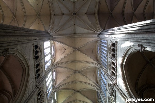 Creation of Amiens Cathedrale: Step 11