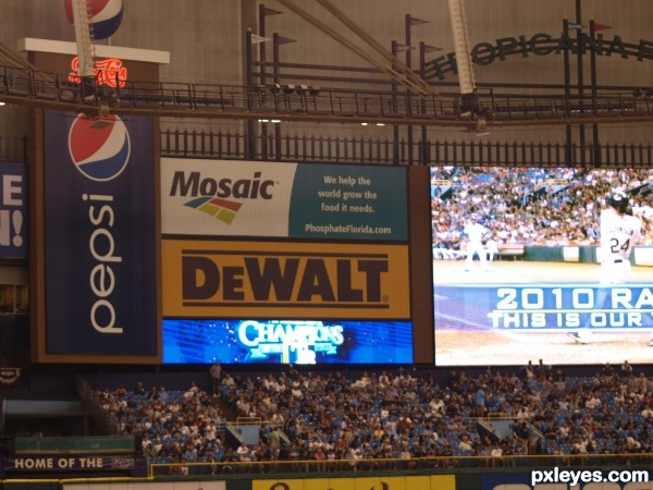 Creation of Tropicana Field: Step 6