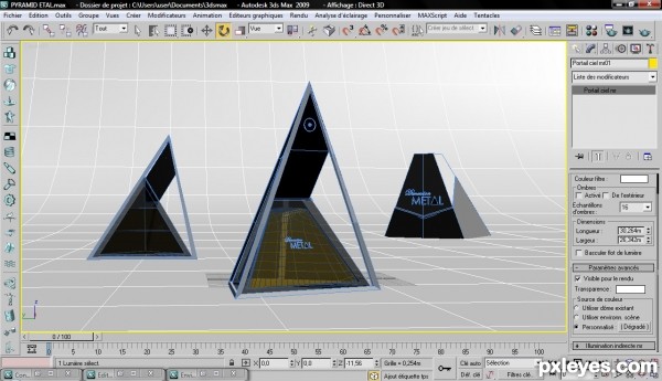 Creation of dimension METAL: Step 10