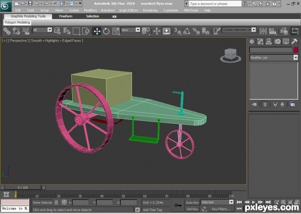 Creation of Murdoch's Steam Carriage: Step 2