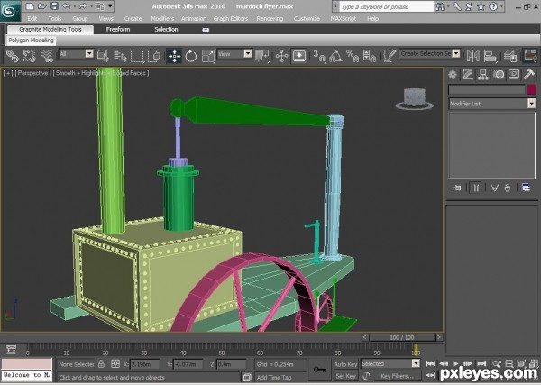 Creation of Murdoch's Steam Carriage: Step 4