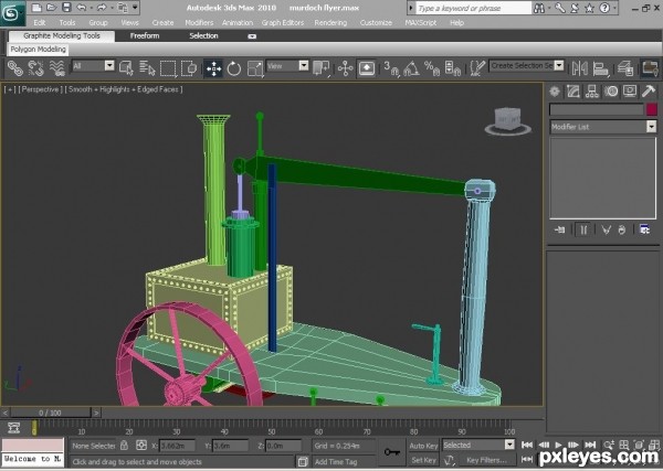 Creation of Murdoch's Steam Carriage: Step 5