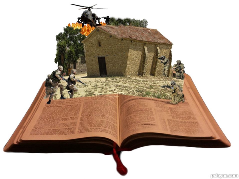 Popup war book